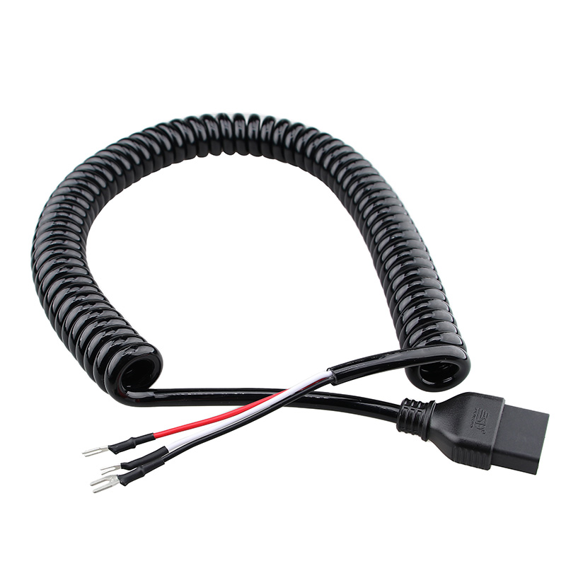 New national standard plug spring power cord for electric bicycles